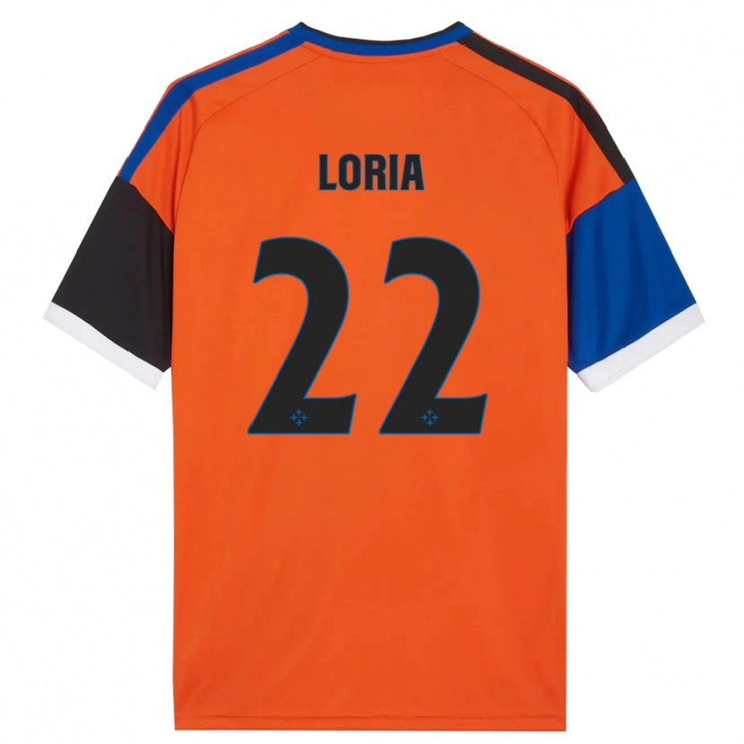 Danxen Homem Camisola Leonardo Loria #22 Laranja Azul Preto Branco Alternativa 2026/27 Camisa Brasil