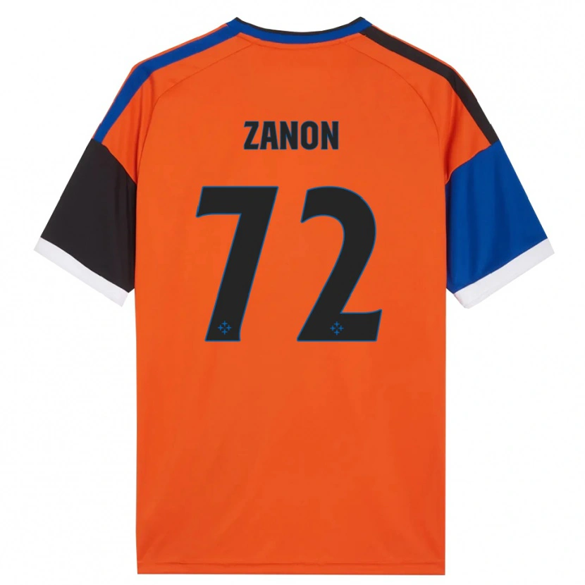 Danxen Homem Camisola Simone Zanon #72 Laranja Azul Preto Branco Alternativa 2026/27 Camisa Brasil