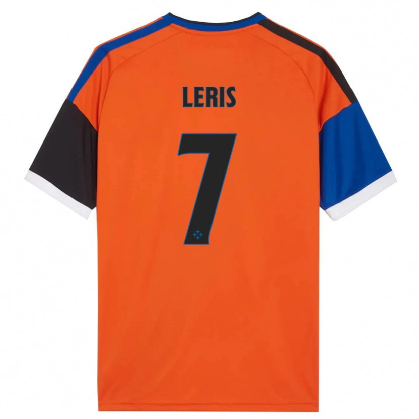 Danxen Homem Camisola Mehdi Léris #7 Laranja Azul Preto Branco Alternativa 2026/27 Camisa Brasil