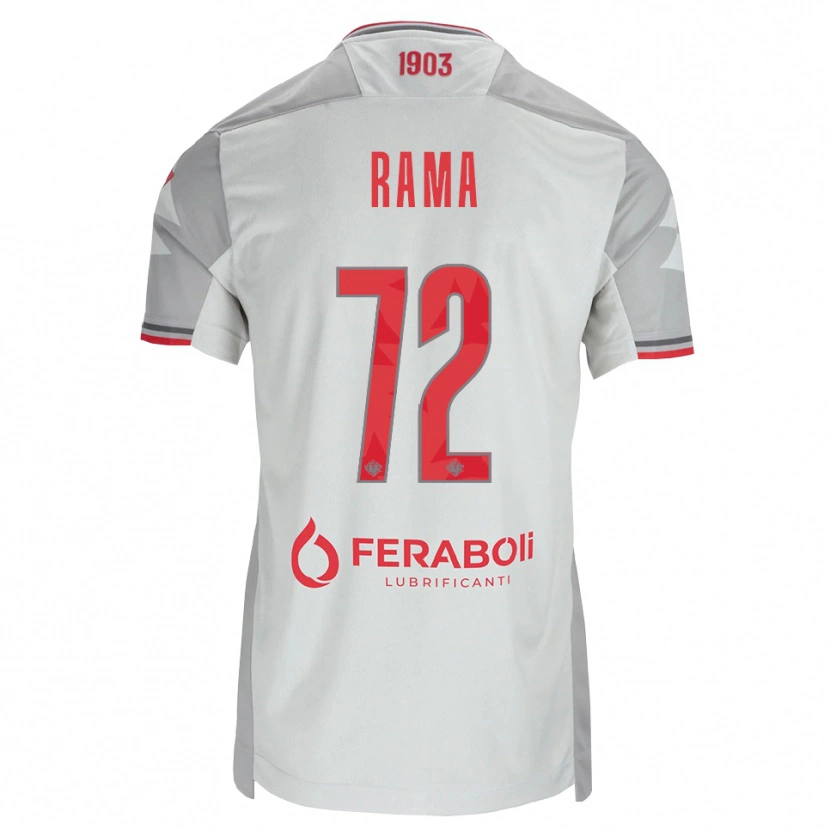 Danxen Homem Camisola Alex Rama #72 Cinza Branco Vermelho Alternativa 2026/27 Camisa Brasil