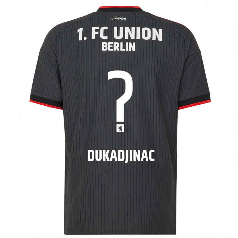 Danxen Homem Camisola Tarik Dukadjinac #0 Preto Branco Vermelho Alternativa 2026/27 Camisa Brasil