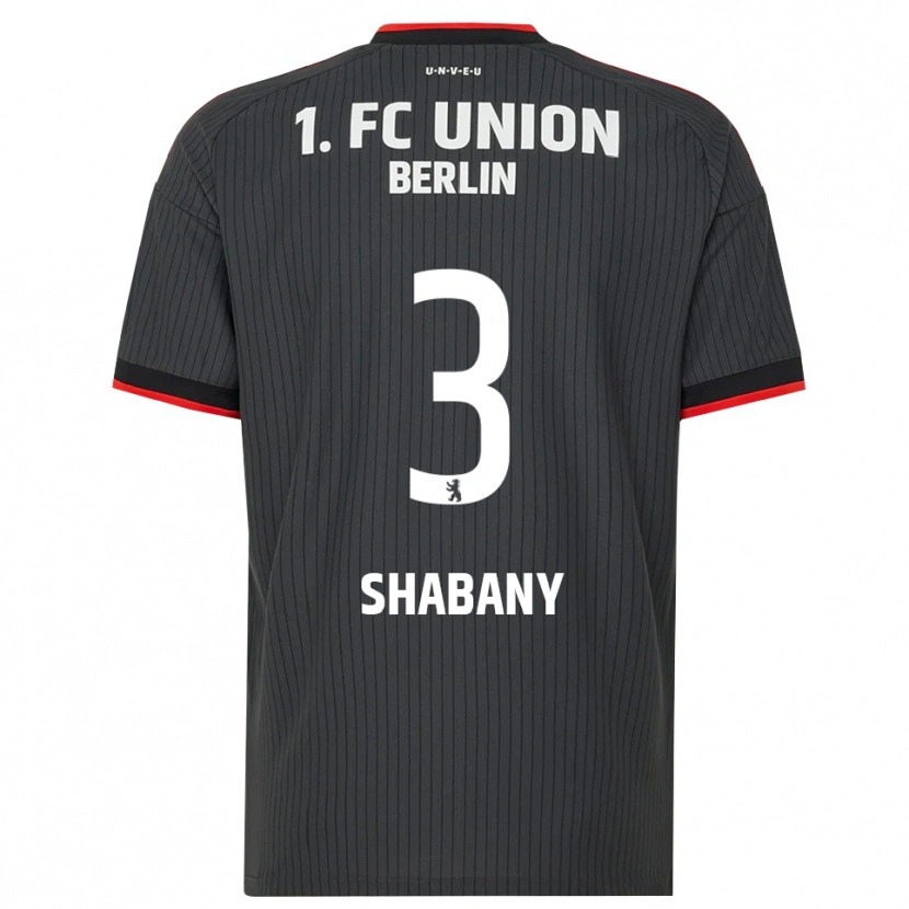 Danxen Homem Camisola Alec Shabany #3 Preto Branco Vermelho Alternativa 2026/27 Camisa Brasil