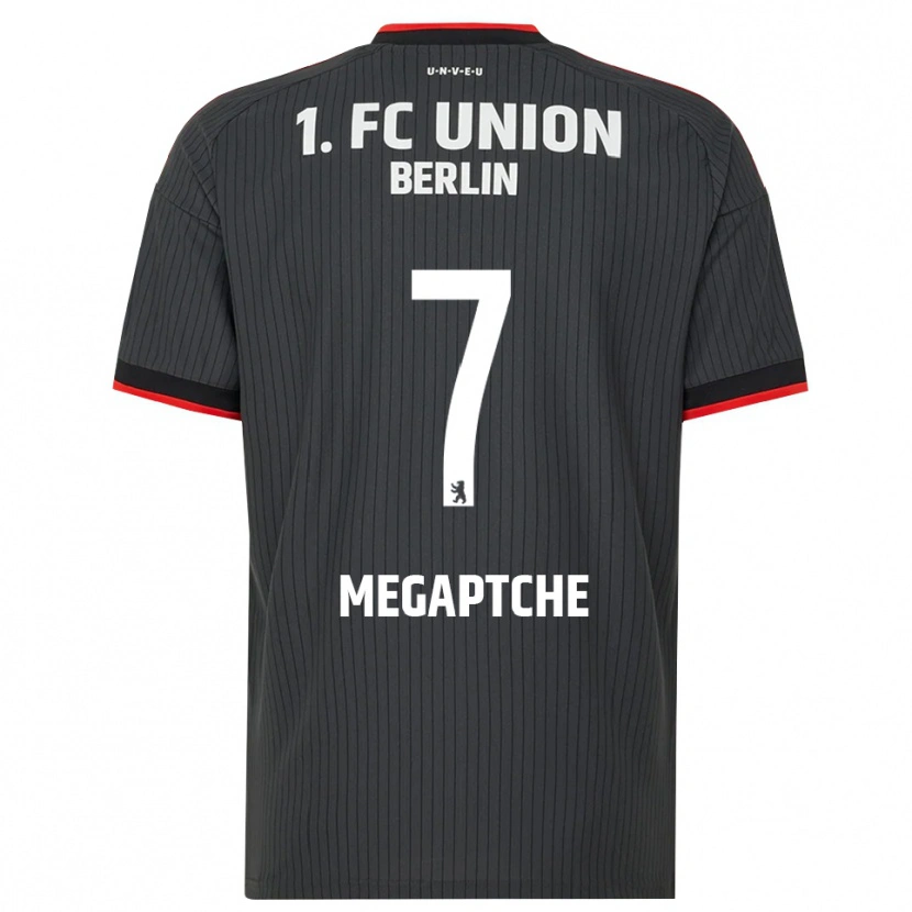 Danxen Homem Camisola Yann Megaptche #7 Preto Branco Vermelho Alternativa 2026/27 Camisa Brasil