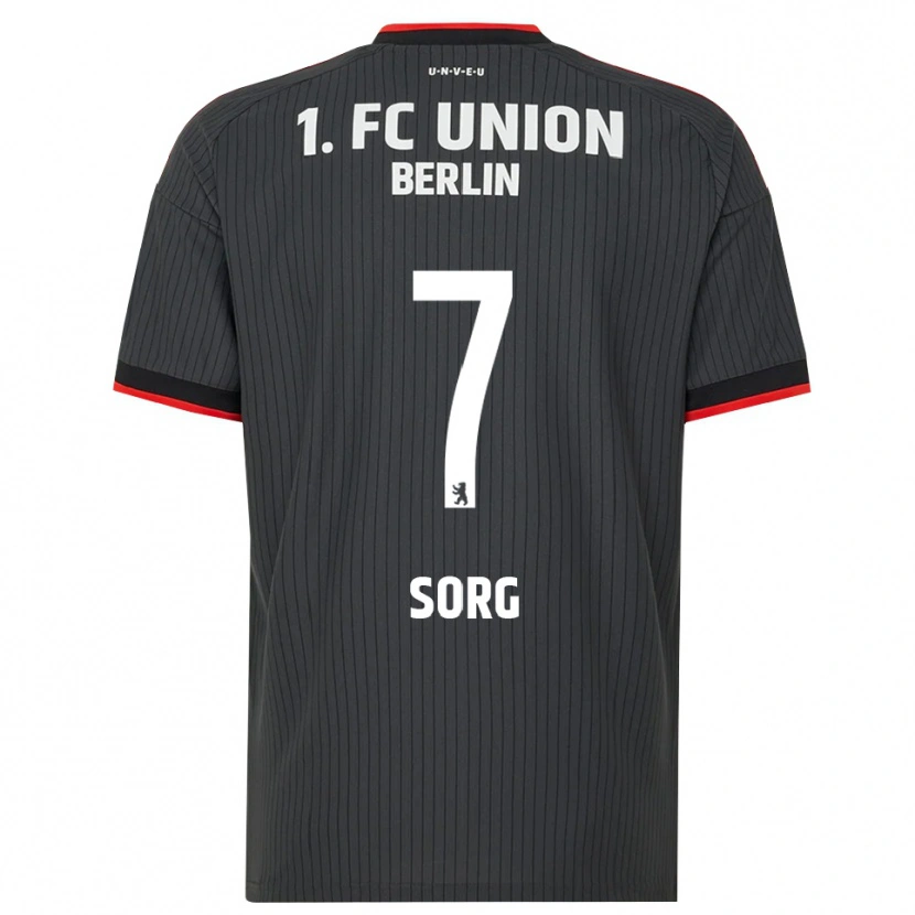 Danxen Homem Camisola Leonard Sorg #7 Preto Branco Vermelho Alternativa 2026/27 Camisa Brasil