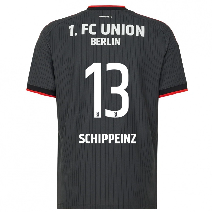 Danxen Homem Camisola Mark Schippeinz #13 Preto Branco Vermelho Alternativa 2026/27 Camisa Brasil