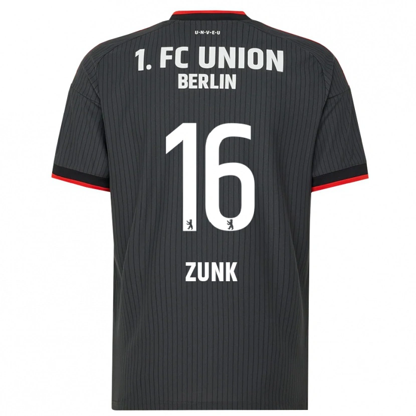 Danxen Homem Camisola Niklas Zunk #16 Preto Branco Vermelho Alternativa 2026/27 Camisa Brasil
