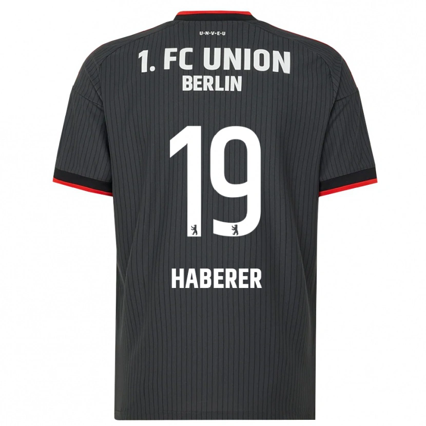 Danxen Homem Camisola Janik Haberer #19 Preto Branco Vermelho Alternativa 2026/27 Camisa Brasil