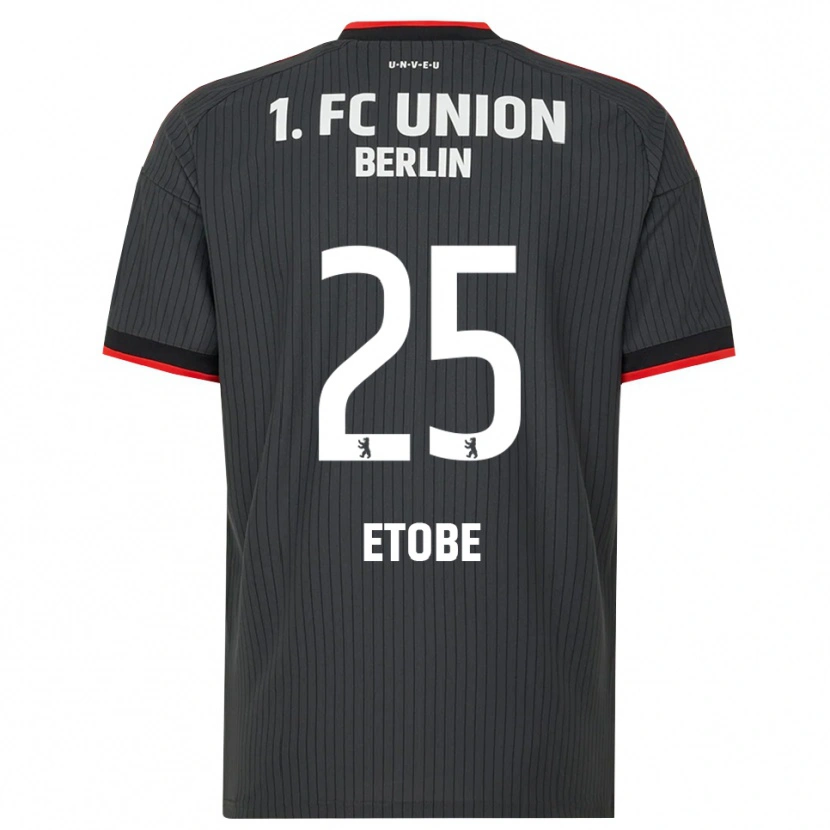 Danxen Homem Camisola Michael Etobe #25 Preto Branco Vermelho Alternativa 2026/27 Camisa Brasil