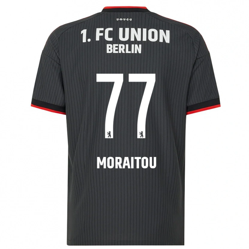 Danxen Homem Camisola Athanasia Moraitou #77 Preto Branco Vermelho Alternativa 2026/27 Camisa Brasil