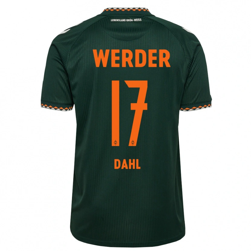 Danxen Homem Camisola Amira Dahl #17 Verde Escuro Laranja Branco Alternativa 2026/27 Camisa Brasil