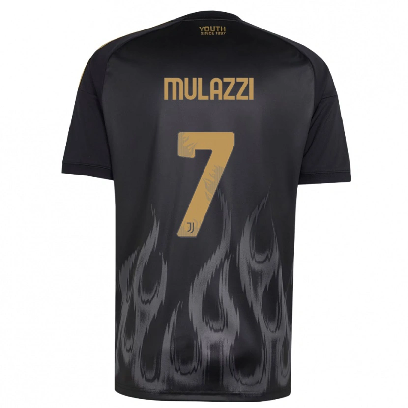 Danxen Homem Camisola Gabriele Mulazzi #7 Preto Marrom Terceiro 2026/27 Camisa Brasil