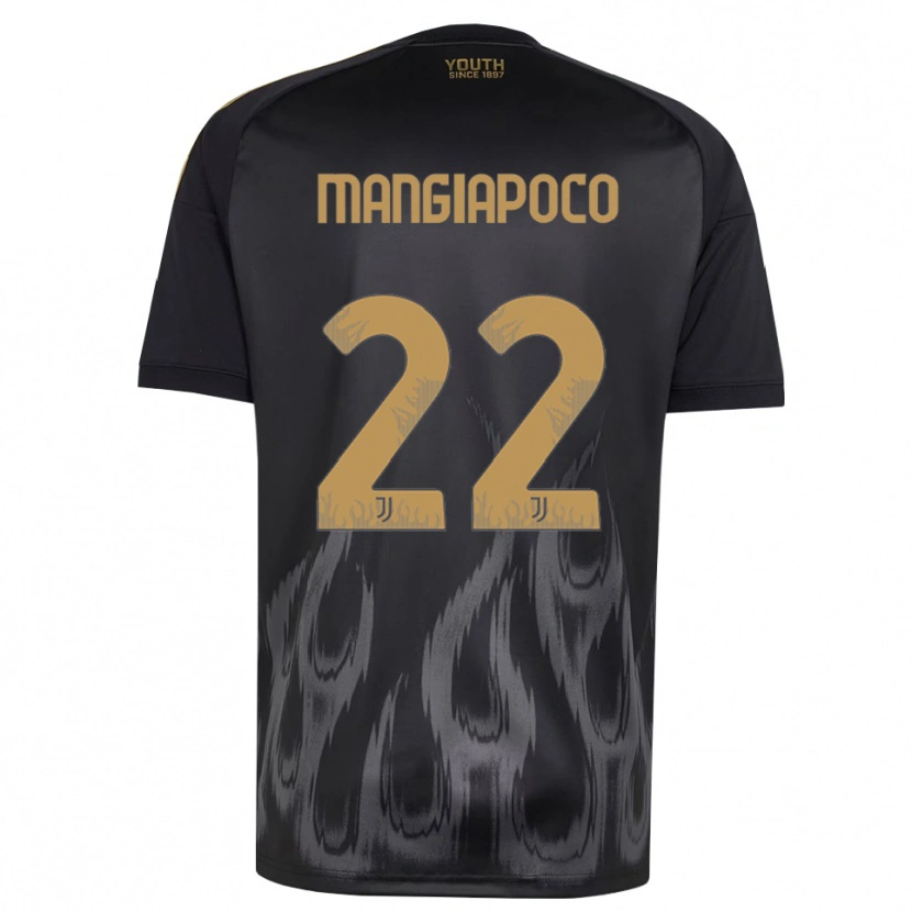 Danxen Homem Camisola Stefano Mangiapoco #22 Preto Marrom Terceiro 2026/27 Camisa Brasil