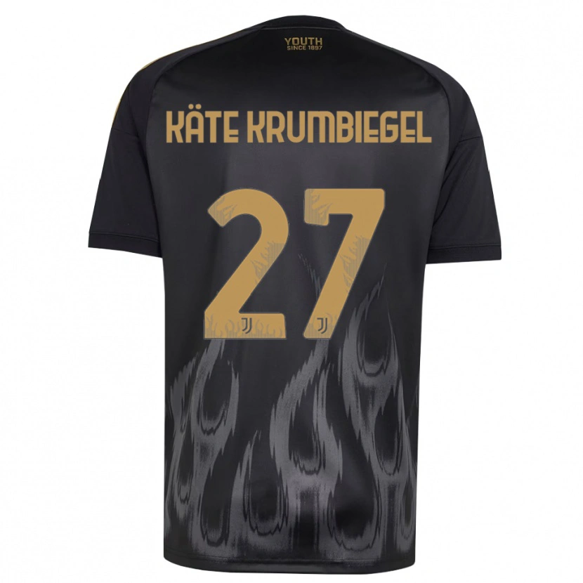 Danxen Homem Camisola Paulina Käte Krumbiegel #27 Preto Marrom Terceiro 2026/27 Camisa Brasil
