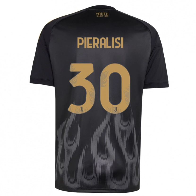 Danxen Homem Camisola Tommaso Pieralisi #30 Preto Marrom Terceiro 2026/27 Camisa Brasil
