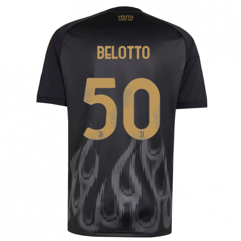 Danxen Homem Camisola Soledad Belotto #50 Preto Marrom Terceiro 2026/27 Camisa Brasil