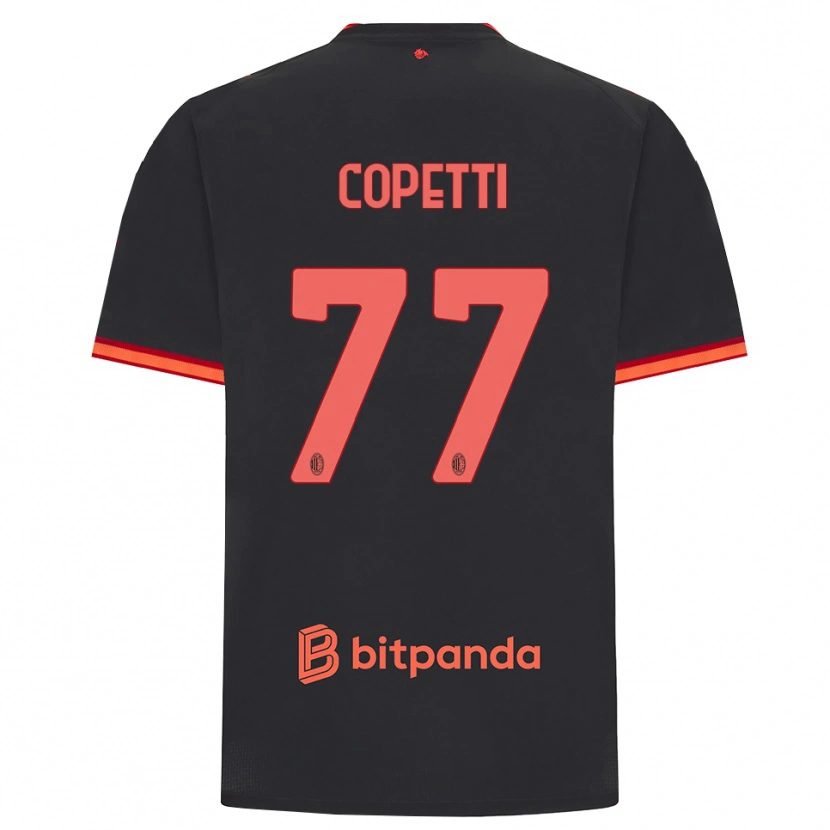 Danxen Homem Camisola Matilde Copetti #77 Preto Vermelho Terceiro 2026/27 Camisa Brasil