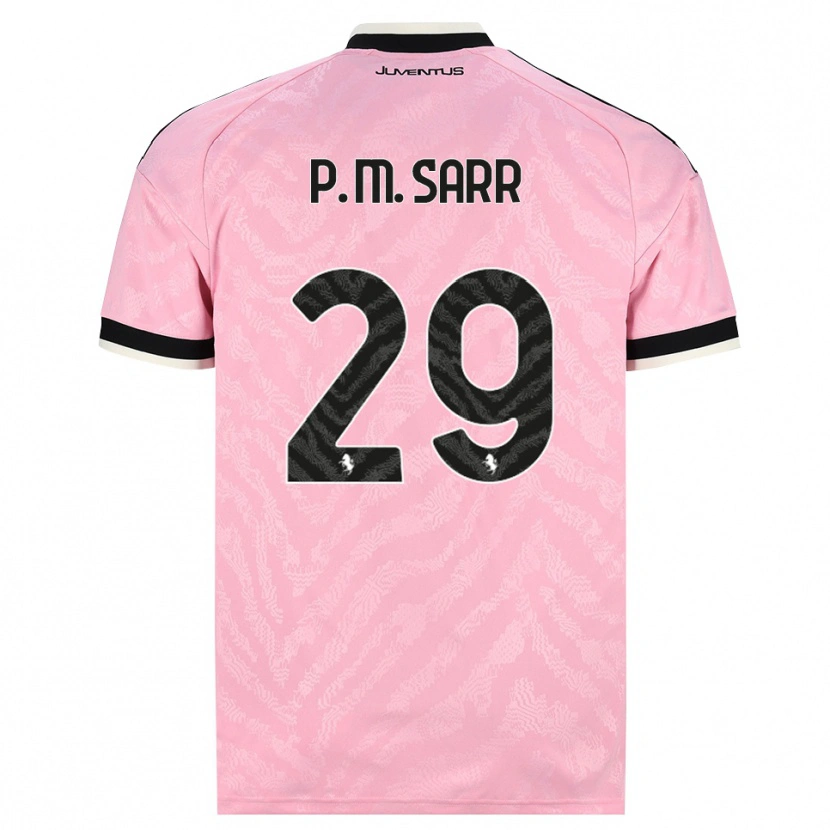 Danxen Mulher Camisola Pape Matar Sarr #29 Preto Rosa Alternativa 2026/27 Camisa Brasil