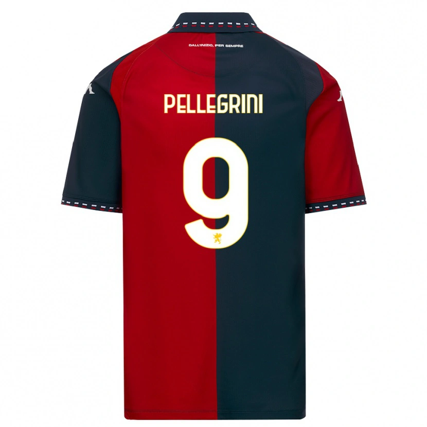 Danxen Mulher Camisola Fernando Pellegrini #9 Vermelho Preto Branco Principal 2026/27 Camisa Brasil