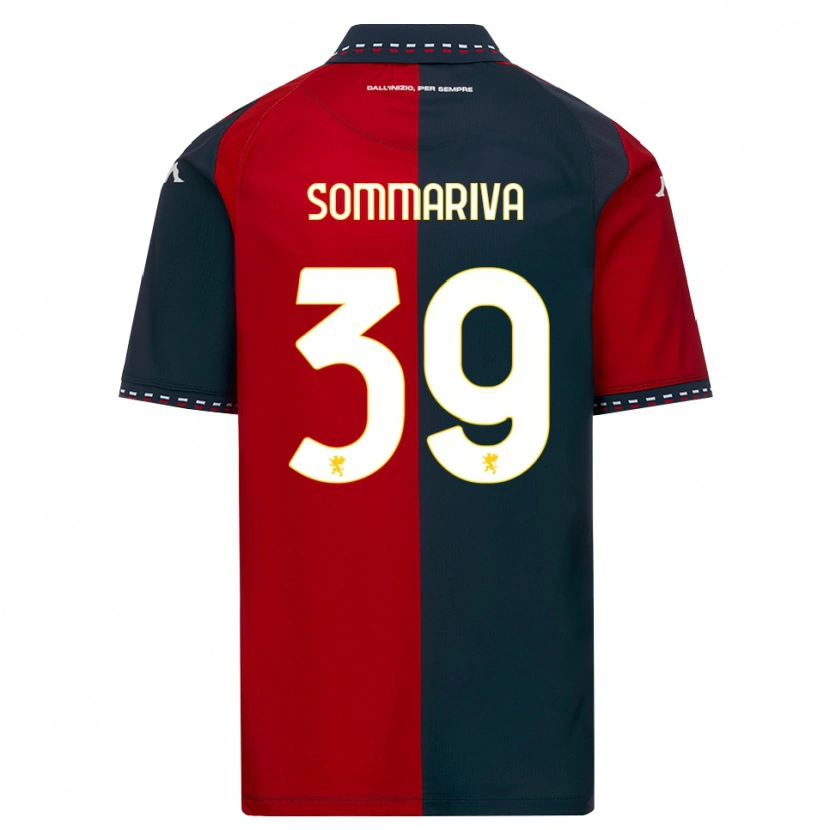 Danxen Mulher Camisola Daniele Sommariva #39 Vermelho Preto Branco Principal 2026/27 Camisa Brasil