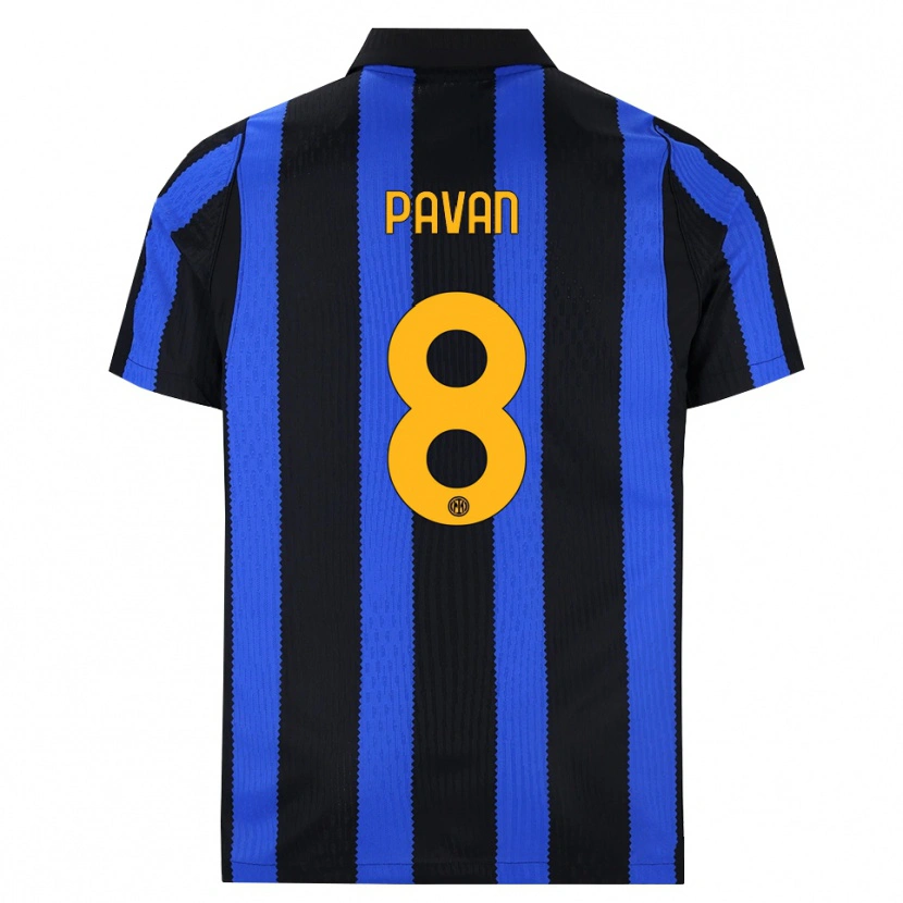 Danxen Mulher Camisola Matilde Pavan #8 Preto Azul Amarelo Principal 2026/27 Camisa Brasil