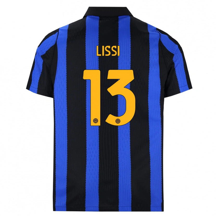 Danxen Mulher Camisola Thomas Lissi #13 Preto Azul Amarelo Principal 2026/27 Camisa Brasil