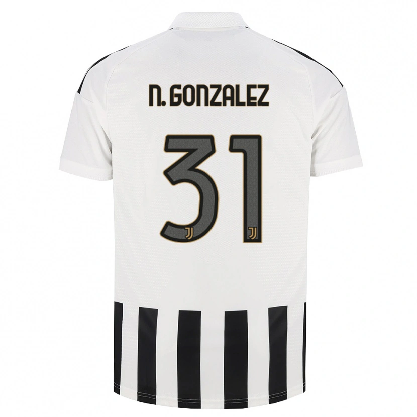Danxen Mulher Camisola Nico González #31 Preto Branco Marrom Principal 2026/27 Camisa Brasil