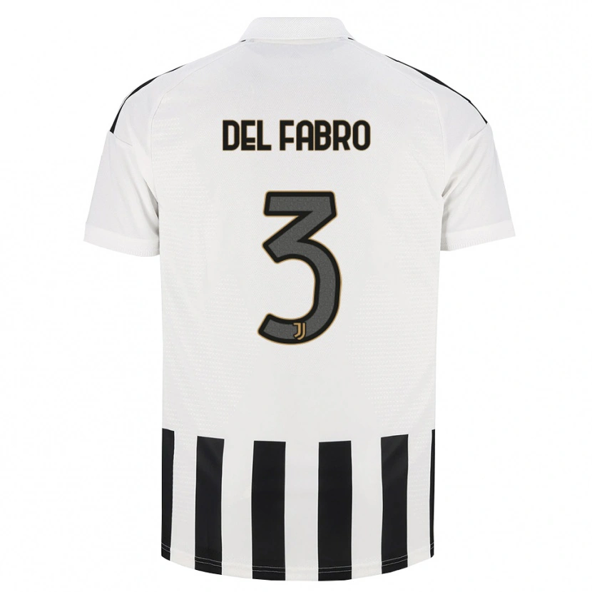 Danxen Mulher Camisola Jacopo Del Fabro #3 Preto Branco Marrom Principal 2026/27 Camisa Brasil