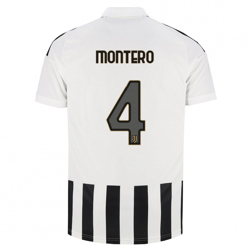 Danxen Mulher Camisola Alfonso Montero #4 Preto Branco Marrom Principal 2026/27 Camisa Brasil