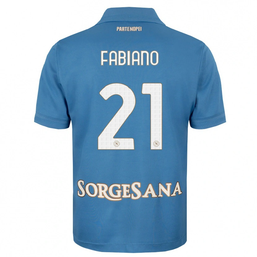 Danxen Mulher Camisola Francesca Fabiano #21 Azul Bruma Branco Principal 2026/27 Camisa Brasil
