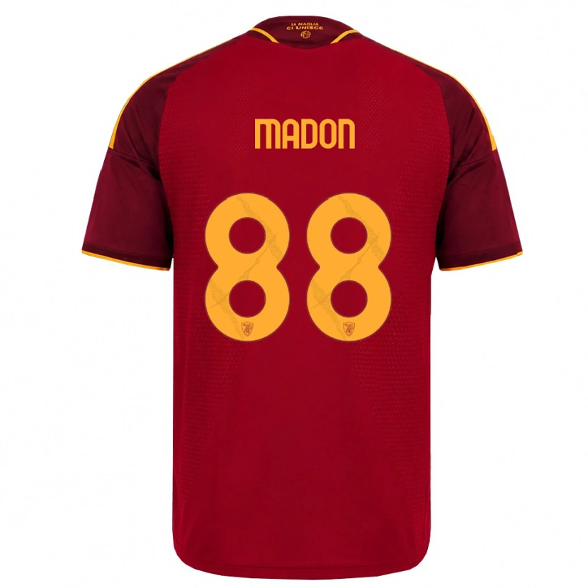 Danxen Mulher Camisola Maja Madon #88 Vermelho Dourado Amarelo Principal 2026/27 Camisa Brasil