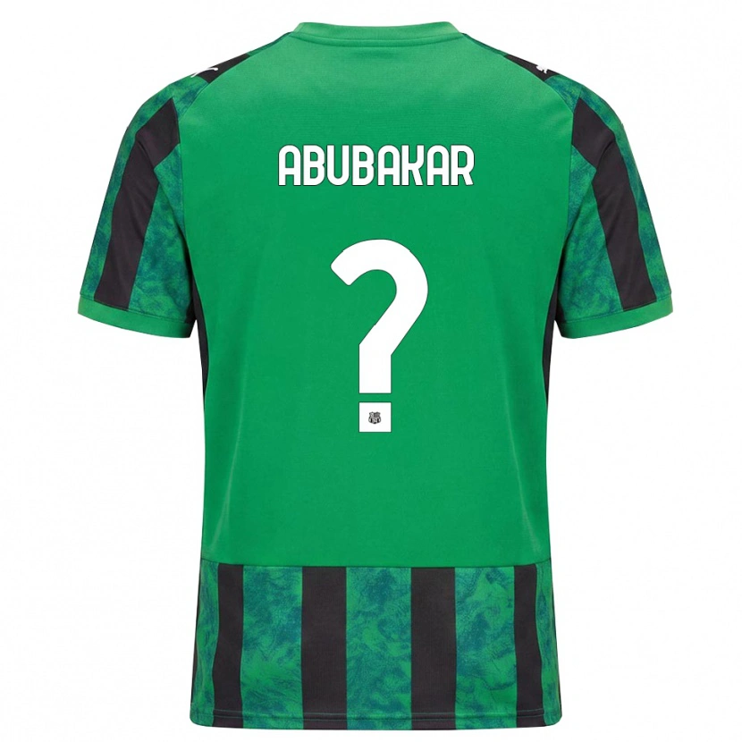 Danxen Mulher Camisola Salim Abubakar #0 Verde Preto Branco Principal 2026/27 Camisa Brasil