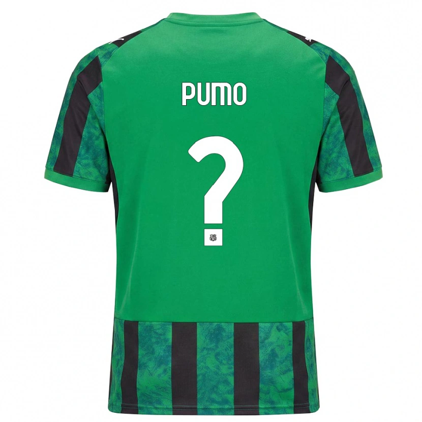 Danxen Mulher Camisola Samuele Pumo #0 Verde Preto Branco Principal 2026/27 Camisa Brasil