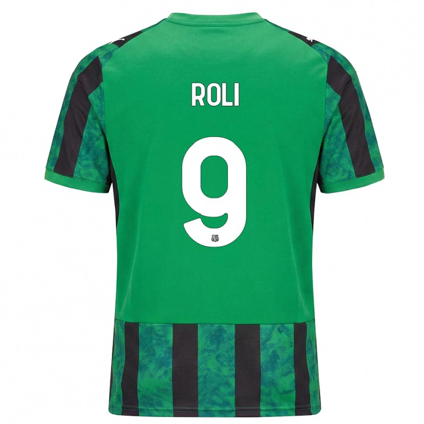Danxen Mulher Camisola Riccardo Roli #9 Verde Preto Branco Principal 2026/27 Camisa Brasil
