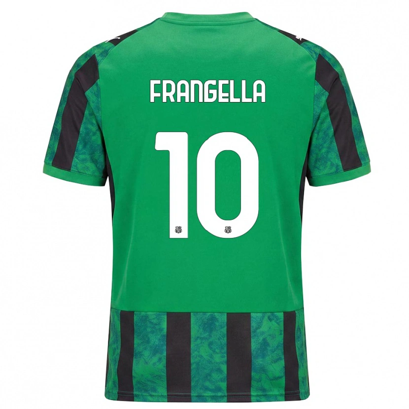 Danxen Mulher Camisola Christian Frangella #10 Verde Preto Branco Principal 2026/27 Camisa Brasil