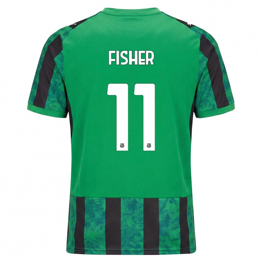 Danxen Mulher Camisola Samantha Tru Fisher Conde #11 Verde Preto Branco Principal 2026/27 Camisa Brasil