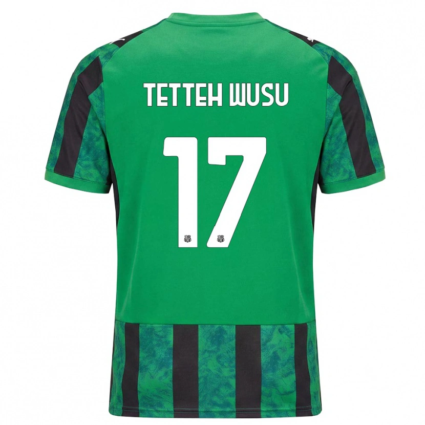Danxen Mulher Camisola Mattias Tetteh Wusu #17 Verde Preto Branco Principal 2026/27 Camisa Brasil