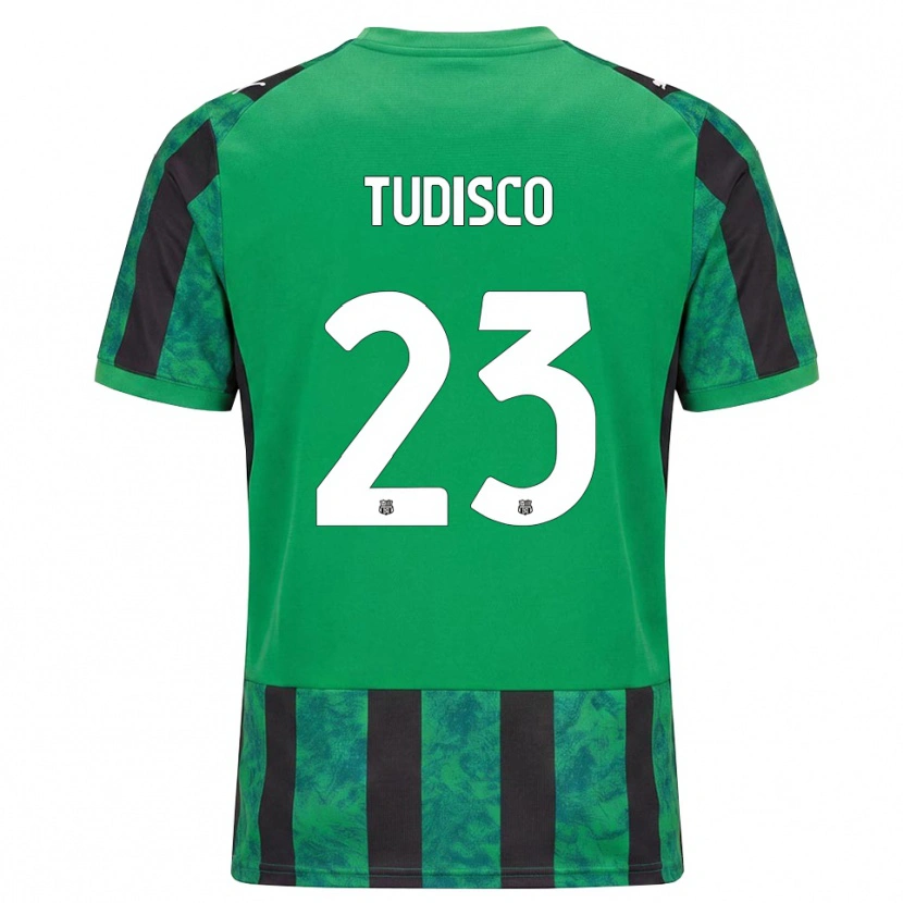 Danxen Mulher Camisola Giorgia Tudisco #23 Verde Preto Branco Principal 2026/27 Camisa Brasil