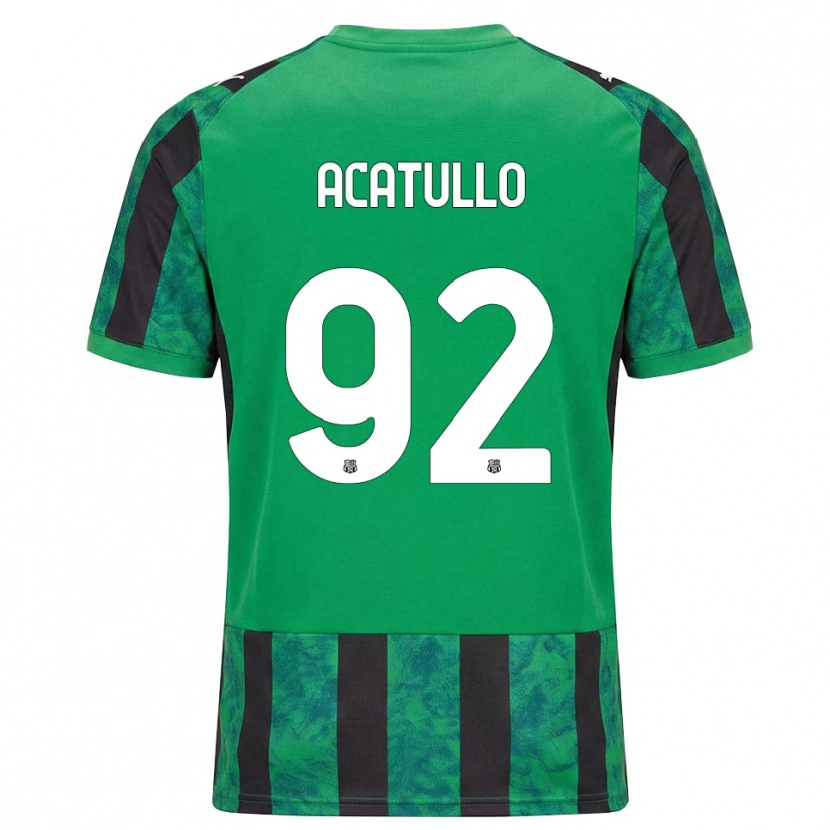 Danxen Mulher Camisola Cristian Acatullo #92 Verde Preto Branco Principal 2026/27 Camisa Brasil