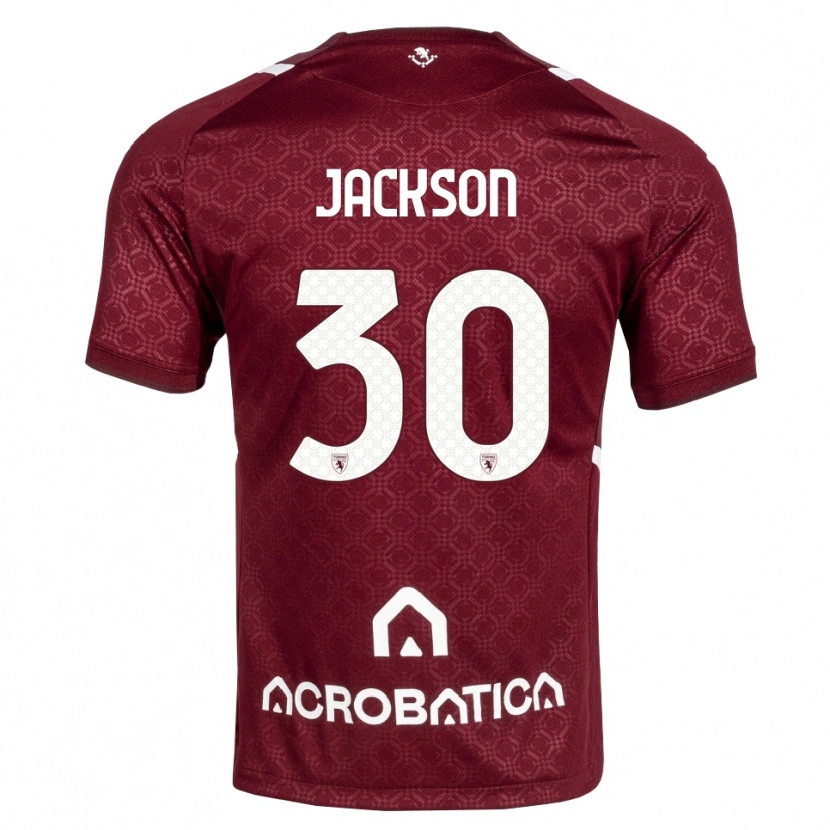 Danxen Mulher Camisola Michael Jackson #30 Bordô Branco Principal 2026/27 Camisa Brasil