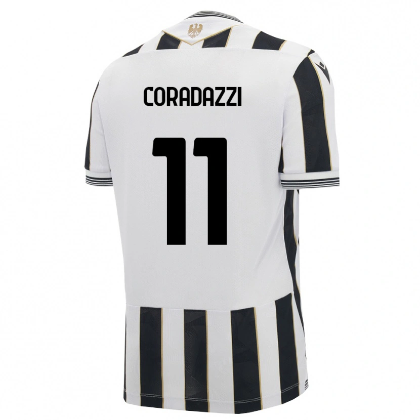 Danxen Mulher Camisola Niccolò Coradazzi #11 Preto Branco Rosa Principal 2026/27 Camisa Brasil