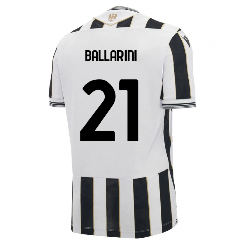 Danxen Mulher Camisola Marco Ballarini #21 Preto Branco Rosa Principal 2026/27 Camisa Brasil