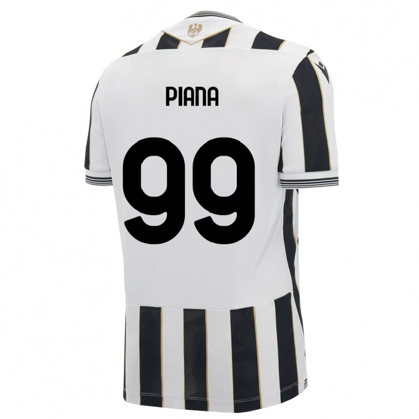 Danxen Mulher Camisola Edoardo Piana #99 Preto Branco Rosa Principal 2026/27 Camisa Brasil