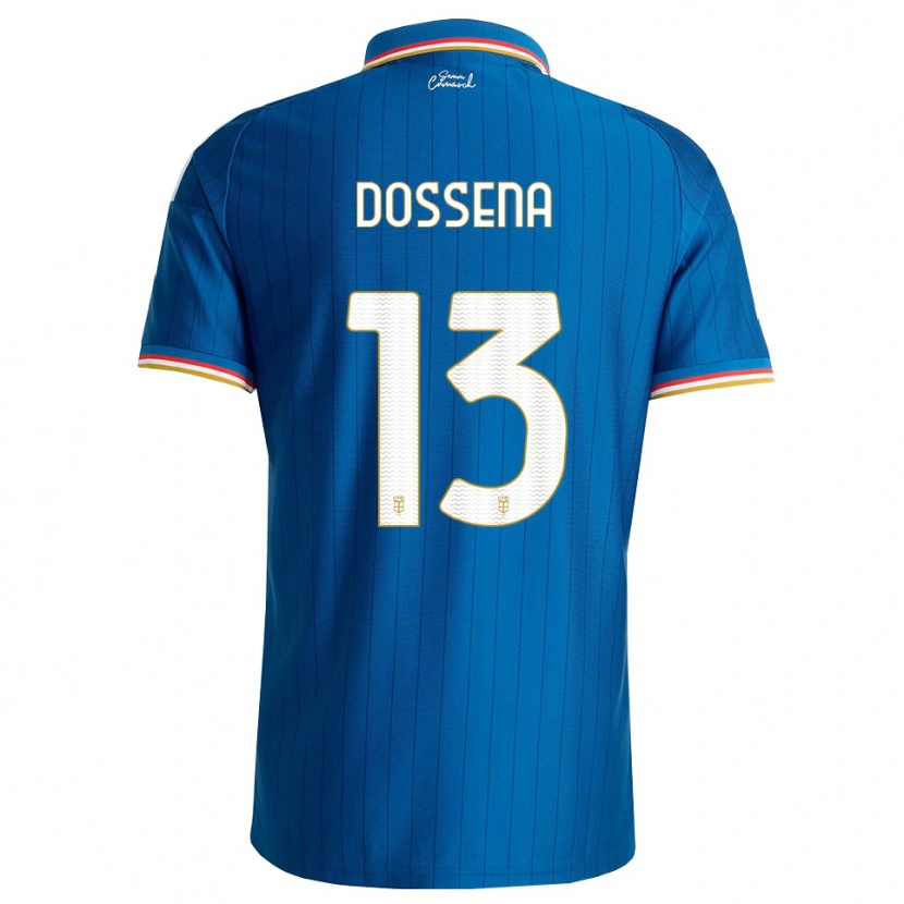 Danxen Mulher Camisola Alberto Dossena #13 Azul Branco Vermelho Principal 2026/27 Camisa Brasil