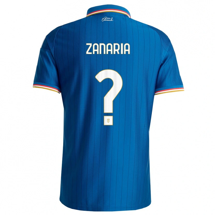 Danxen Mulher Camisola Matteo Zanaria #0 Azul Branco Vermelho Principal 2026/27 Camisa Brasil