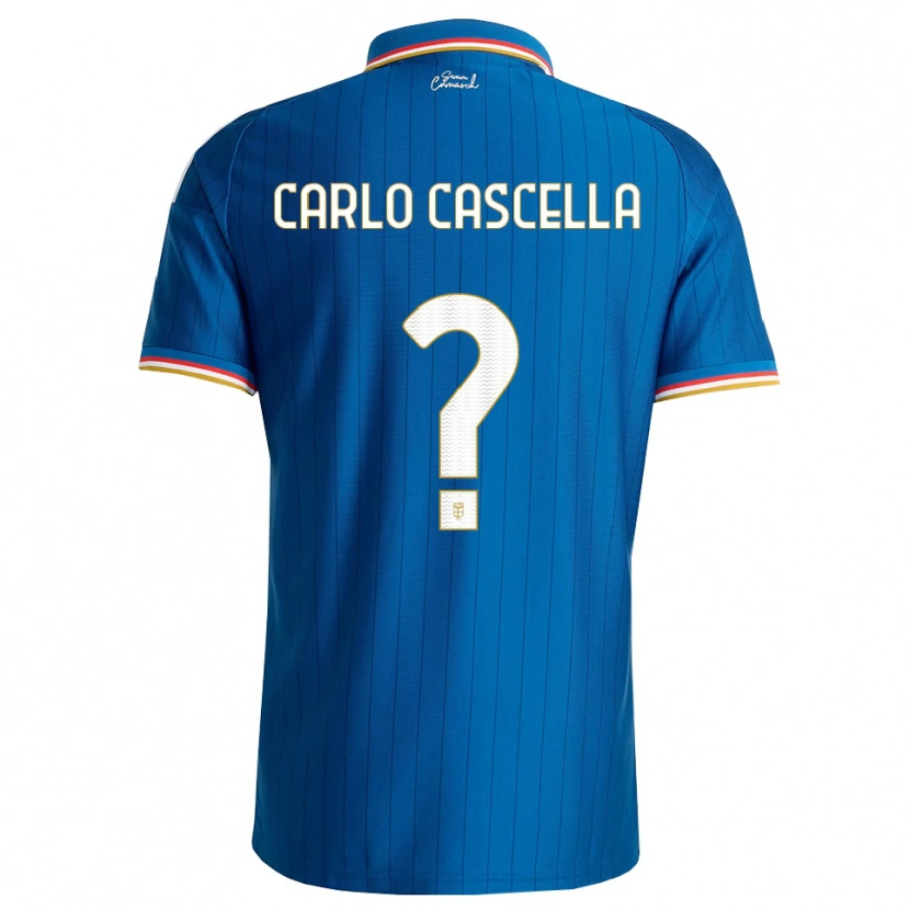Danxen Mulher Camisola William Carlo Cascella #0 Azul Branco Vermelho Principal 2026/27 Camisa Brasil