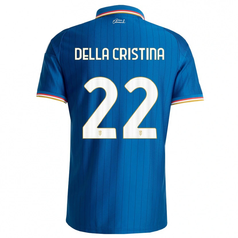 Danxen Mulher Camisola Stefano Della Cristina #22 Azul Branco Vermelho Principal 2026/27 Camisa Brasil