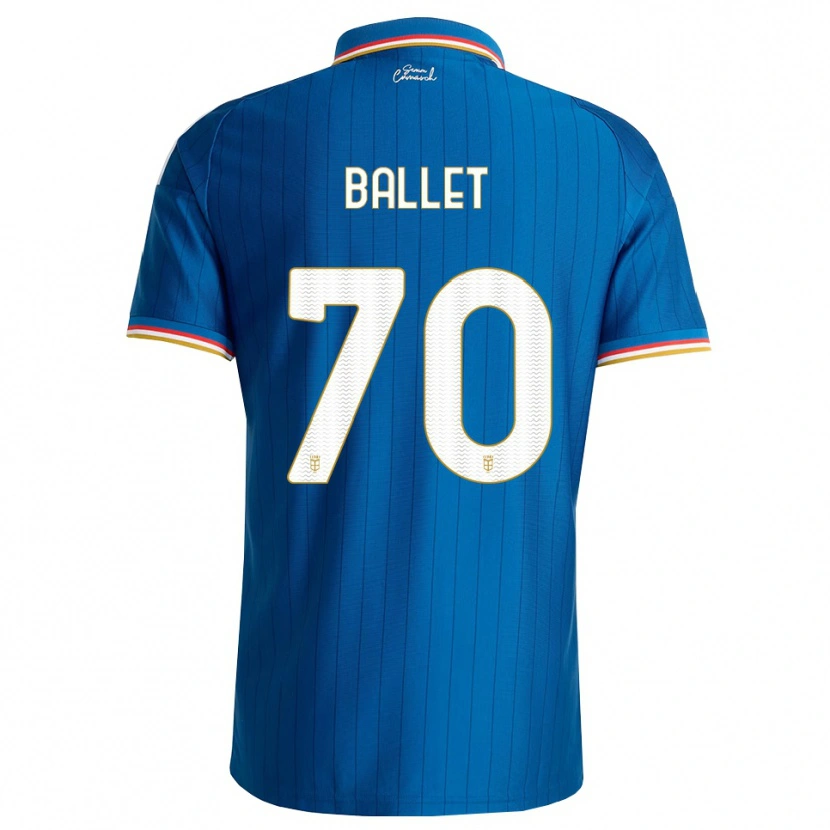 Danxen Mulher Camisola Samuel Ballet #70 Azul Branco Vermelho Principal 2026/27 Camisa Brasil
