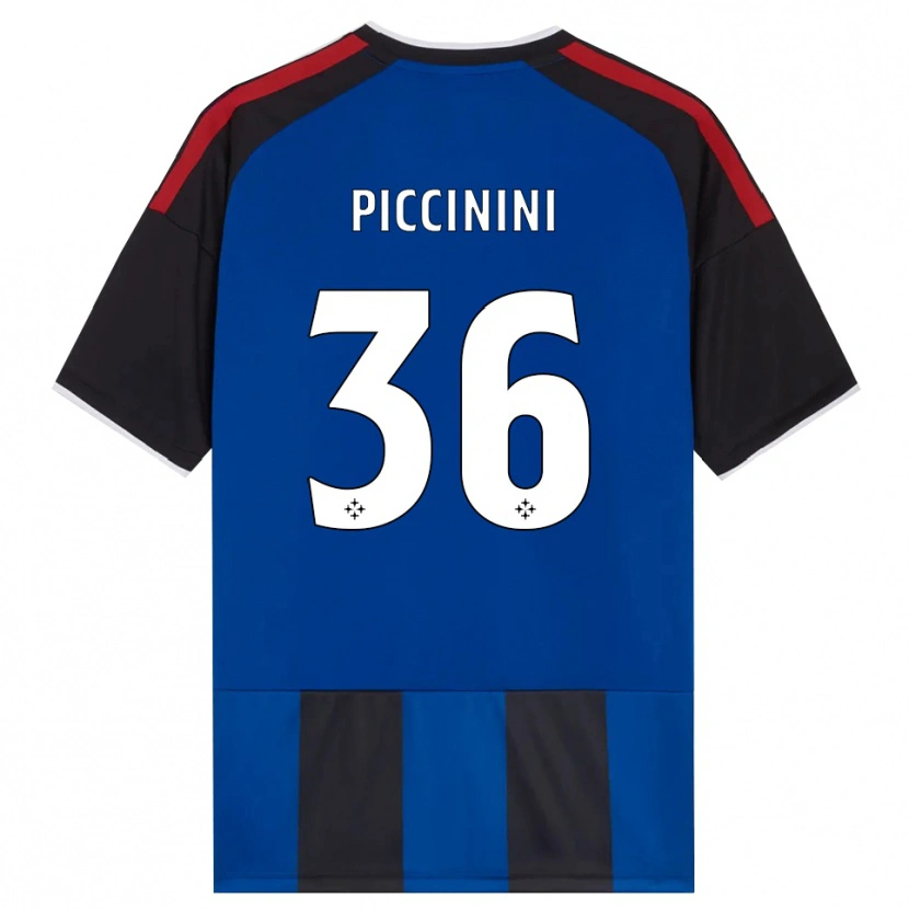 Danxen Mulher Camisola Gabriele Piccinini #36 Azul Preto Branco Vermelho Principal 2026/27 Camisa Brasil