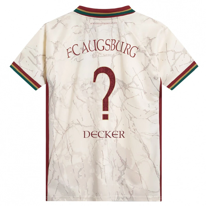 Danxen Mulher Camisola Tim Decker #0 Verde Arroz Branco Bordô Principal 2026/27 Camisa Brasil