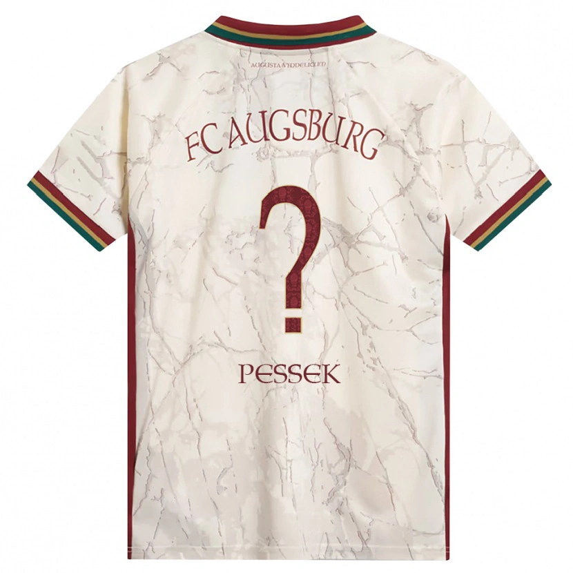 Danxen Mulher Camisola Luca Pessek #0 Verde Arroz Branco Bordô Principal 2026/27 Camisa Brasil